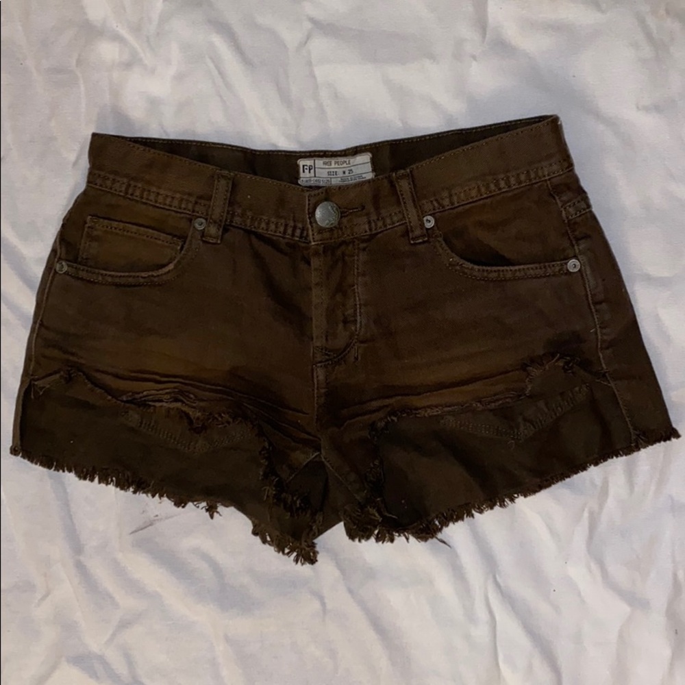 Free people jean shorts!!!